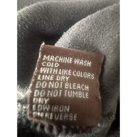 J McLaughlin Leggings Womens Large Gray Faux Suede Skinny Pull On Pants - Picture 5 of 7